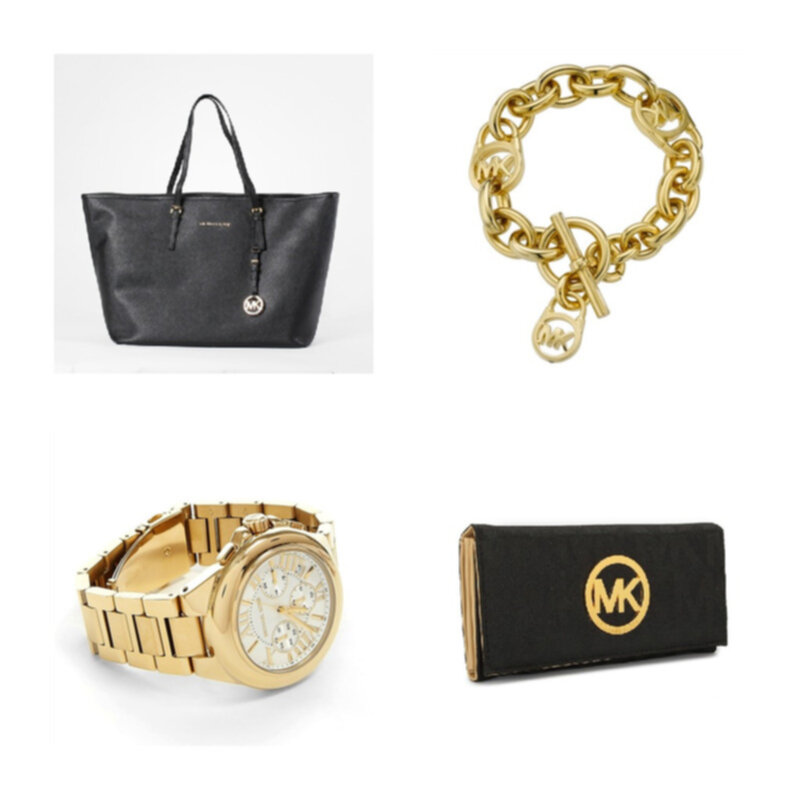 michael kors access gold