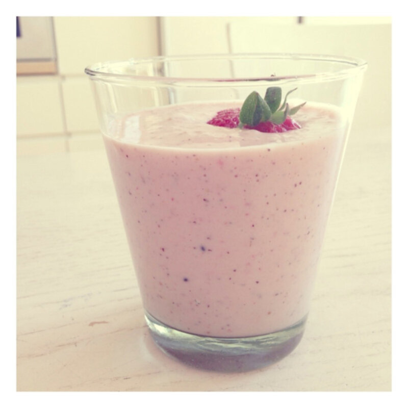 världens godaste smoothie världens godaste smoothie