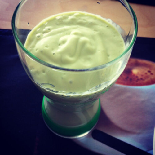 smoothie med ägg smoothie med ägg