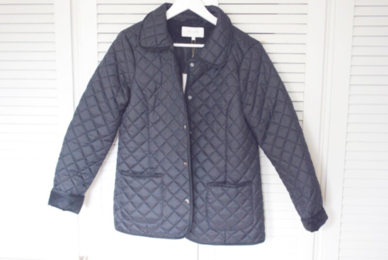 quilted jacket from vila / new
