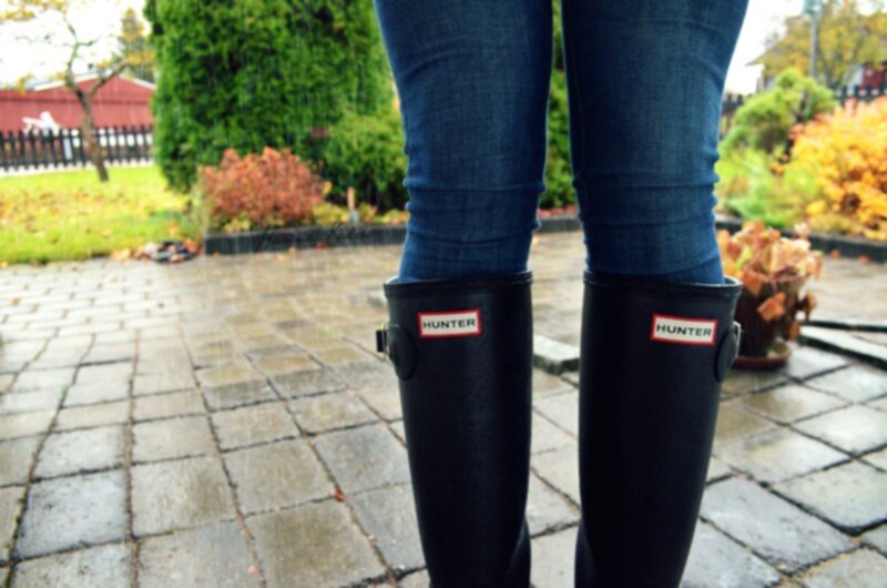 Perfect day to wear a HUNTER Perfect day to wear a HUNTER