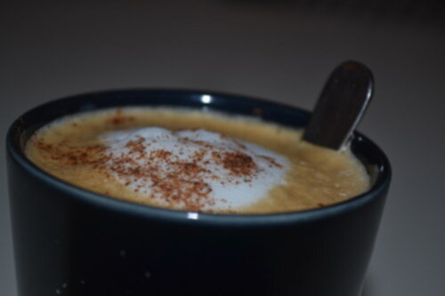 kaffe latte hemmagjord kaffe latte hemmagjord