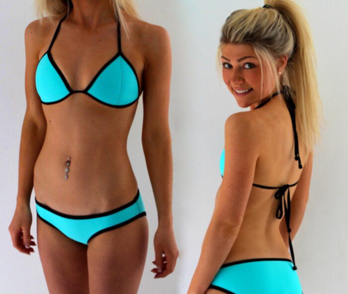 bikini med inlägg bikini med inlägg