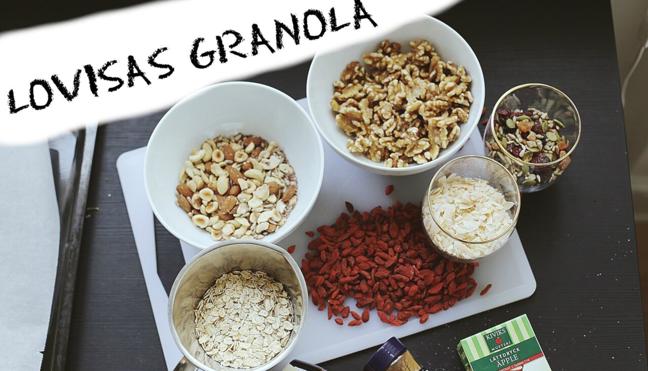 göra egen granola göra egen granola