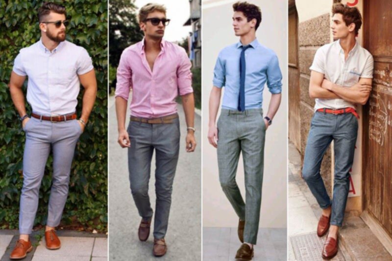 Outfit Ideas For Men: What To Wear With Gray Pants